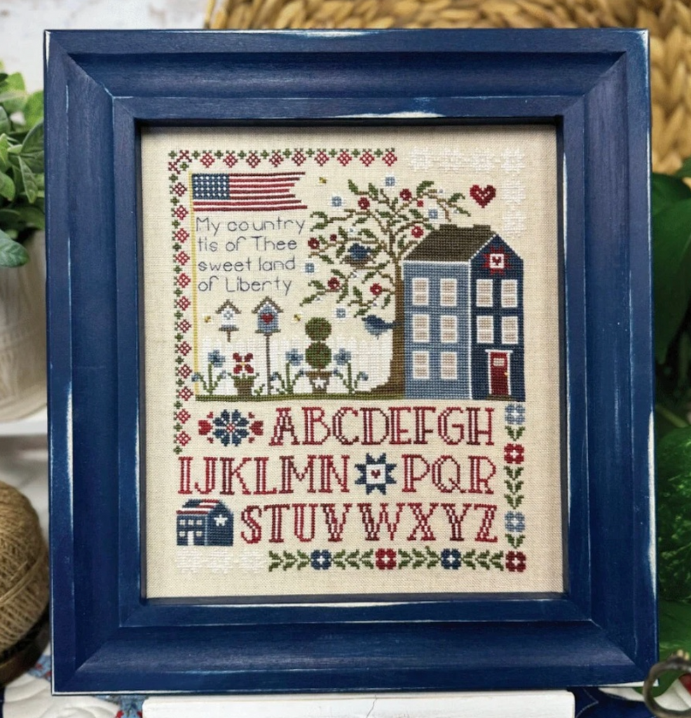 Primrose Cottage Stitches ~ American Sampler