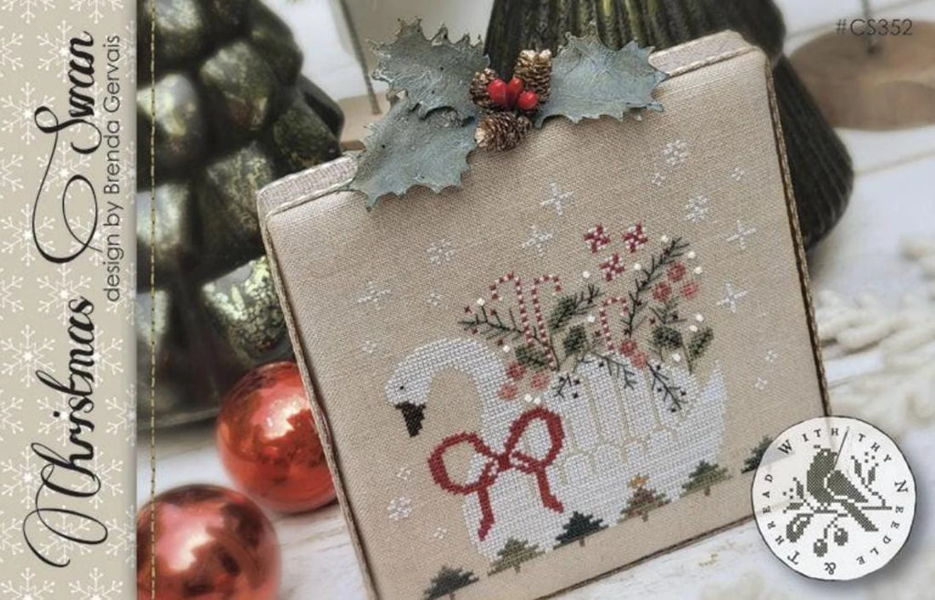 Country Stitches/With Thy Needle & Thread ~ Christmas Swan