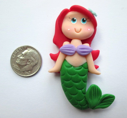 Needle Minder ~ Cute Clay Mermaid