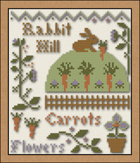 Little House/CC ~ Rabbit Hill w/5 skeins floss