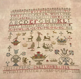 Chessie & Me ~ Mary Lindsay 1828 Sampler