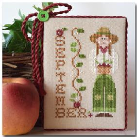 Little House Needleworks ~ Calendar Girls September