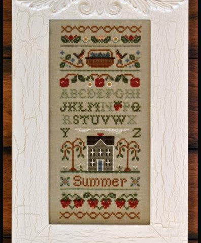 Little House Needleworks ~ Summer Band Sampler