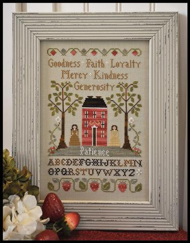 Little House Needleworks ~ Virtue Sampler